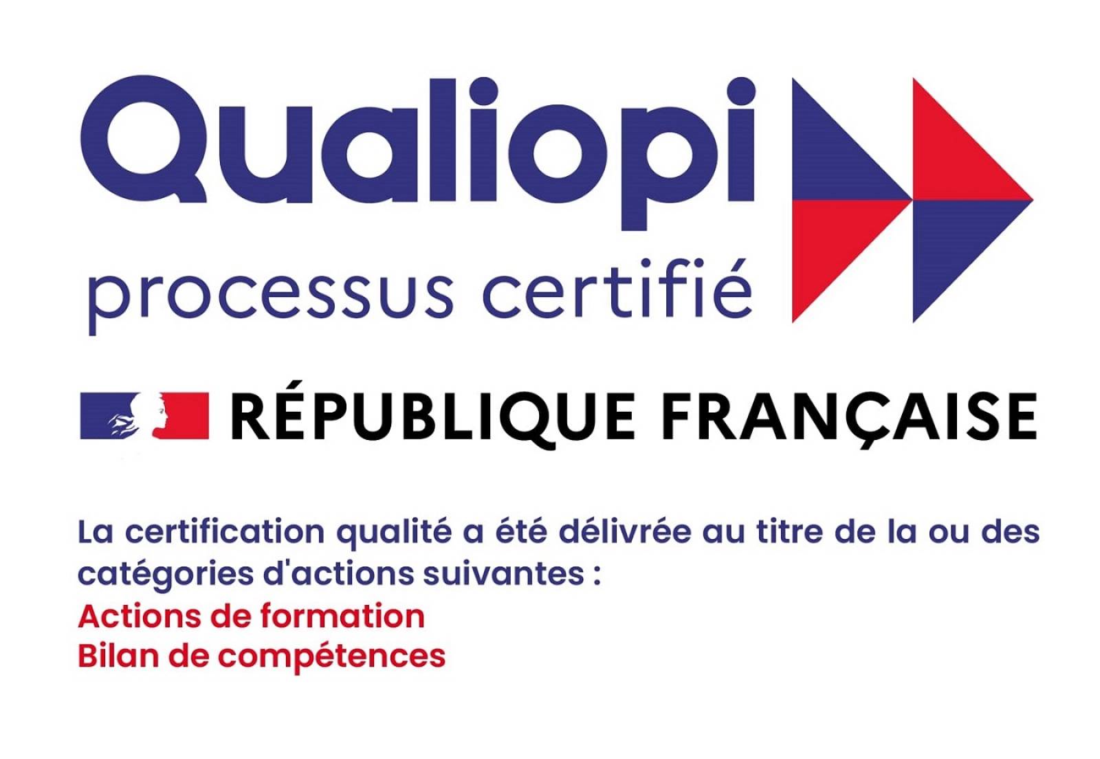 Certification QUALIOPI 